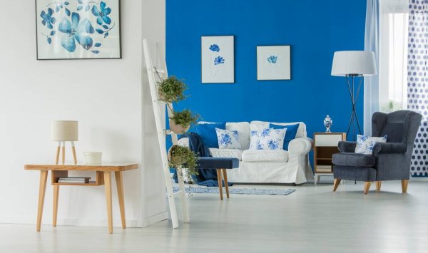 Peinture décoration salon - Vichy - Stéphane Vernisse